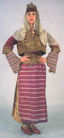 Local Costumes, Aydin, Woman